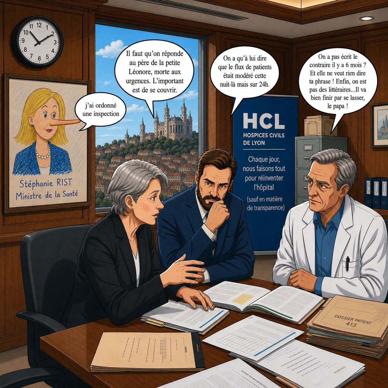Situation très tendue ou « activité modérée » ? Les HCL et l&rsquo;art de (mal) réécrire une nuit tragique